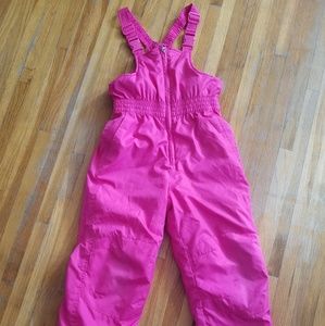 Girls Snow Pants pink- Faded Glory Medium 7-8